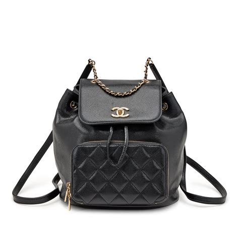 black gold chanel backpack|chanel backpack ioffer.